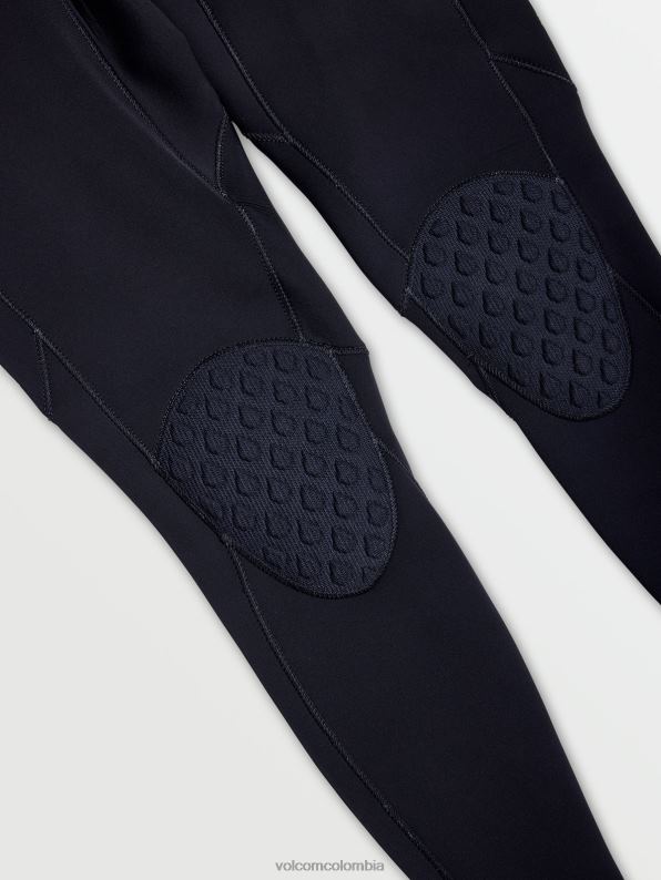 Mono modulador de manga larga con cremallera trasera de 4/3 mm negro Z44ZX636 ropa hombres