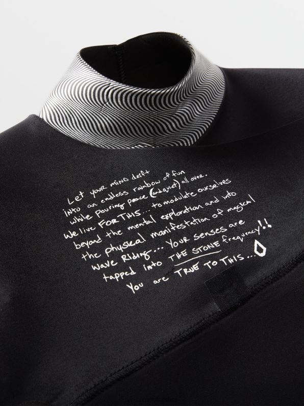 Mono modulador manga larga 2/2mm negro Z44ZX643 ropa hombres