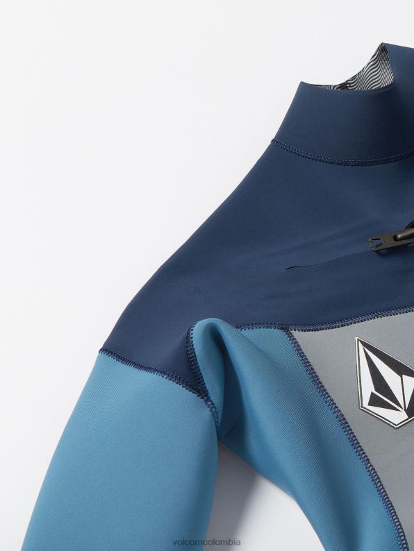 Mono modular con cremallera en el pecho de 3/2 mm cruz azul Z44ZX645 ropa hombres