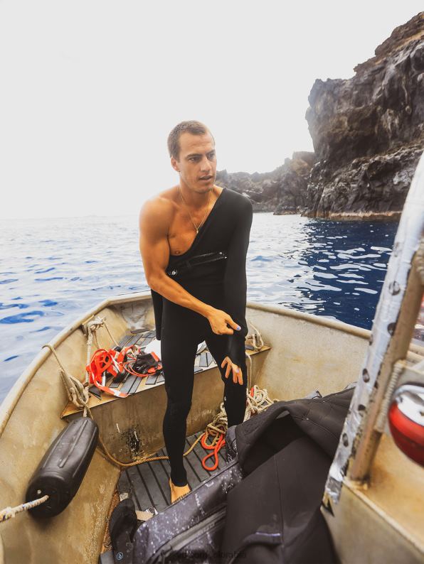 modulador 2/2mm traje completo de manga larga negro Z44ZX640 ropa hombres