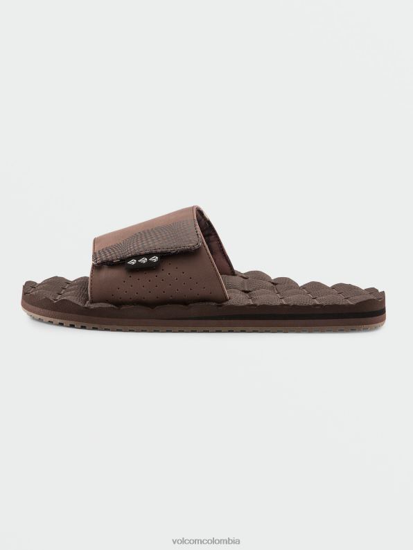 sandalias reclinables marrón Z44ZX597 calzado hombres