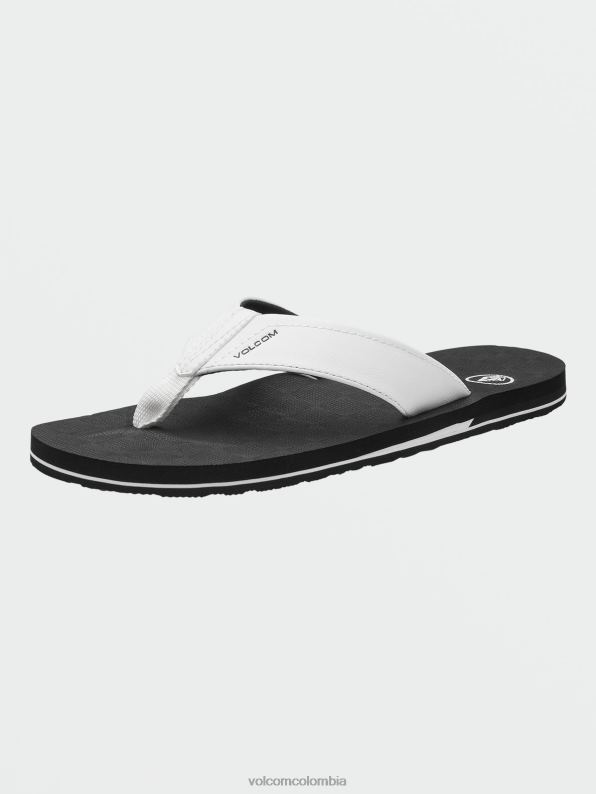 Sandalias victor - blanco nueva moda Z44ZX590 calzado hombres