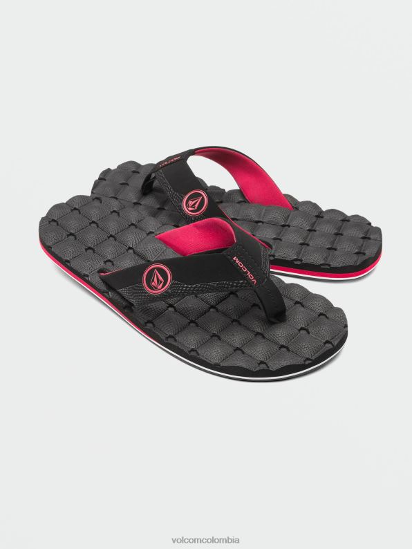 sandalias reclinables cinta roja Z44ZX599 calzado hombres