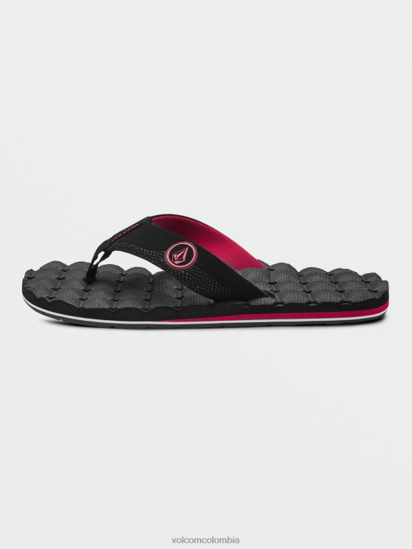 sandalias reclinables cinta roja Z44ZX599 calzado hombres