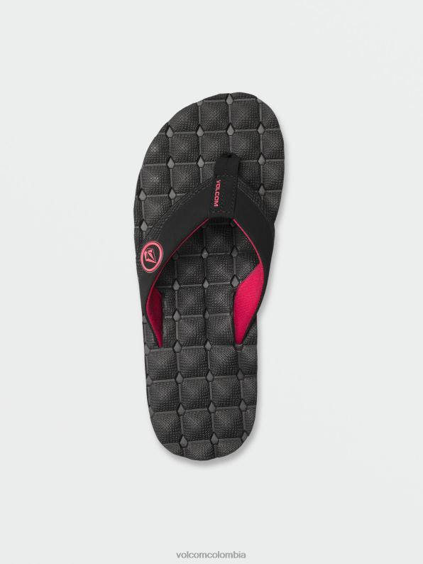 sandalias reclinables cinta roja Z44ZX599 calzado hombres