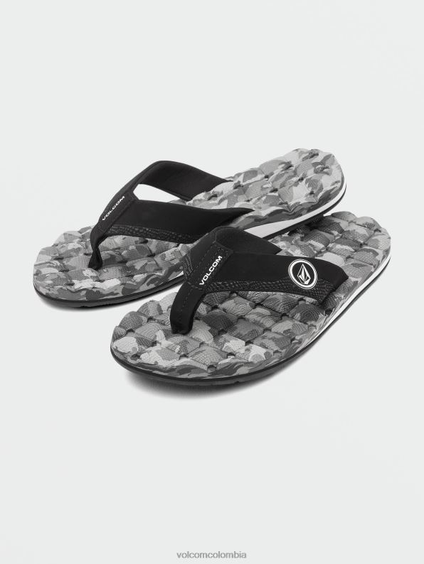 sandalias reclinables combo gris Z44ZX581 calzado hombres
