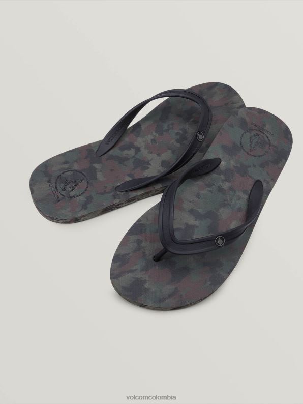 sandalias rocker 2 sólidas camuflaje oscuro Z44ZX591 calzado hombres