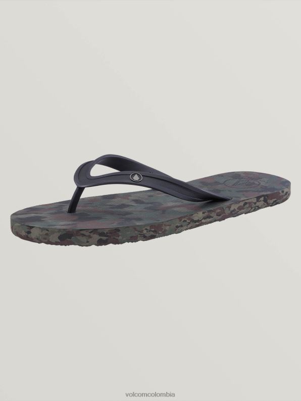 sandalias rocker 2 sólidas camuflaje oscuro Z44ZX591 calzado hombres