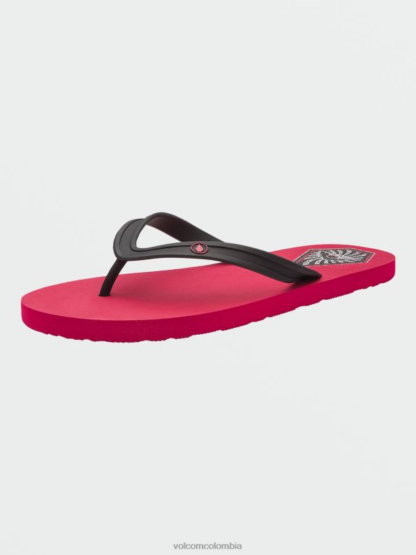 sandalias rockeras 2 cinta roja Z44ZX620 calzado hombres