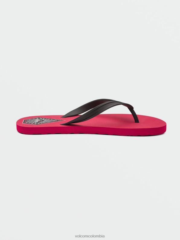 sandalias rockeras 2 cinta roja Z44ZX620 calzado hombres