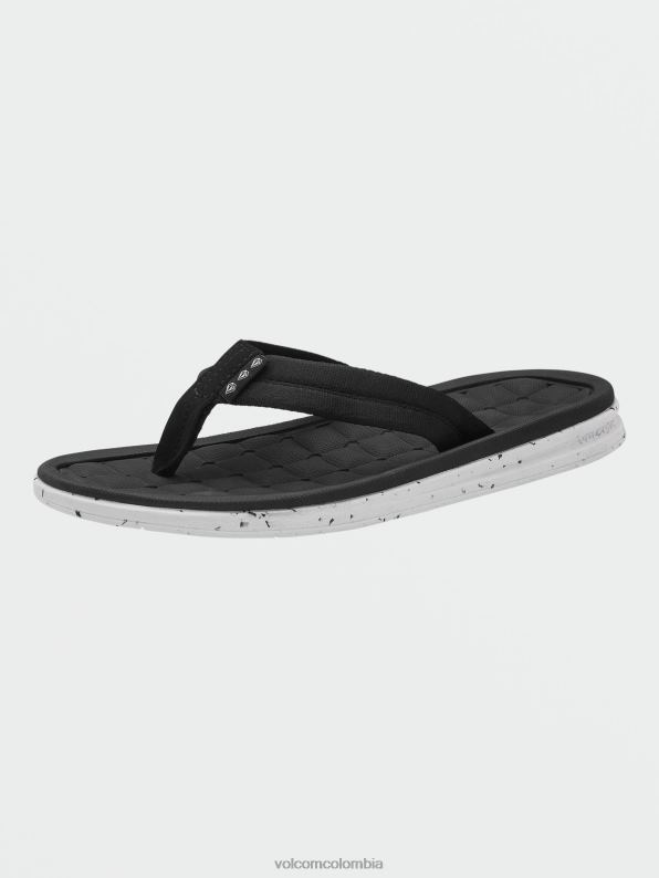 sandalias v.co draft blanco negro Z44ZX609 calzado hombres