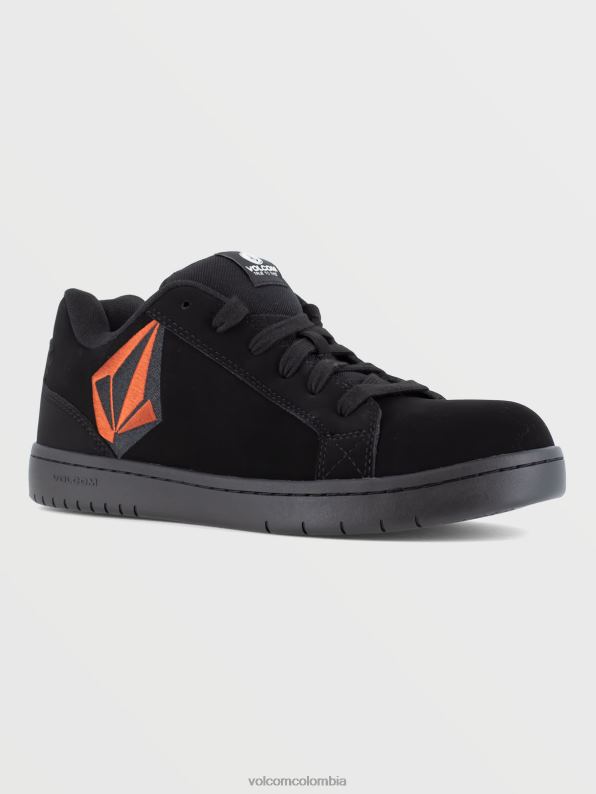 zapatos de piedra de ropa de trabajo negro Z44ZX632 calzado hombres