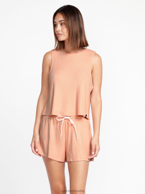 pantalones cortos térmicos vividos en el salón melón Z44ZX950 ropa mujer