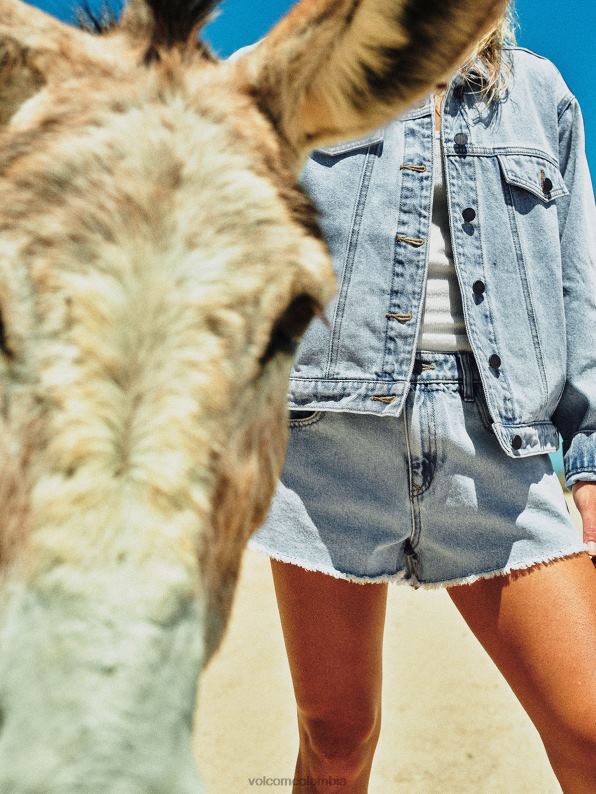 shorts de mezclilla coco ho hielo Z44ZX913 ropa mujer