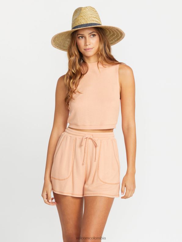 vivía en pantalones cortos arcilla Z44ZX921 ropa mujer