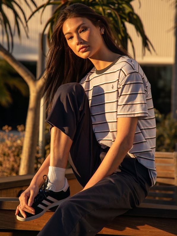 camisa de manga corta con paquete de fiesta rayo de luna Z44ZX818 ropa mujer