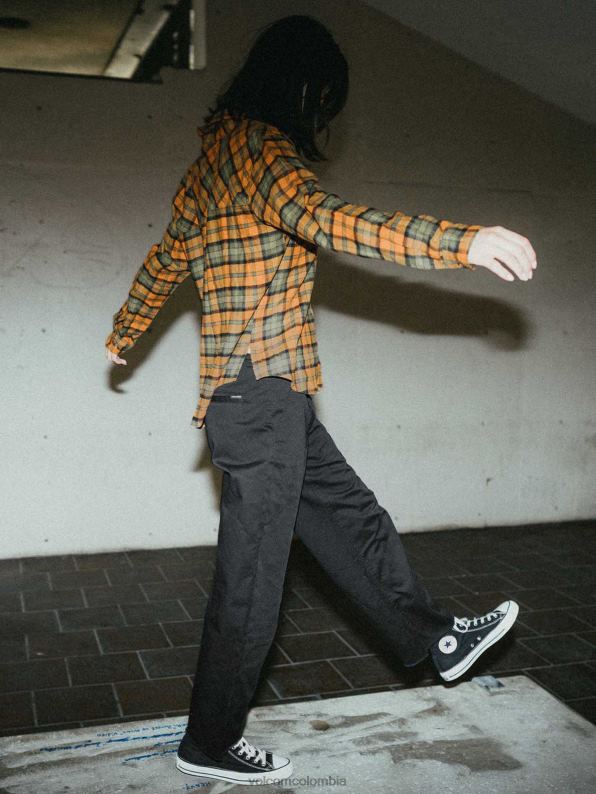 camisa oversize de manga larga negro Z44ZX772 ropa mujer