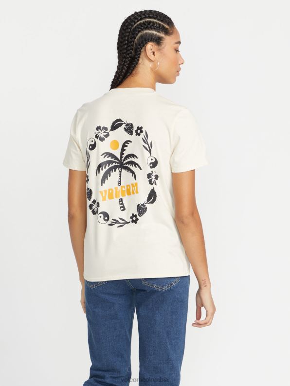 ciérralo camiseta de manga corta nube Z44ZX776 ropa mujer