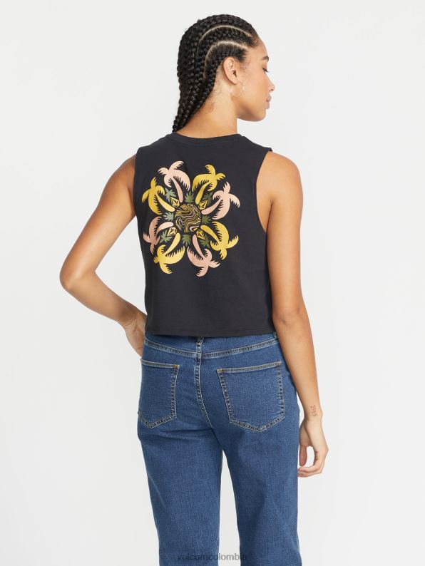 tanque de cultivo de hora de piedra negro Z44ZX783 ropa mujer