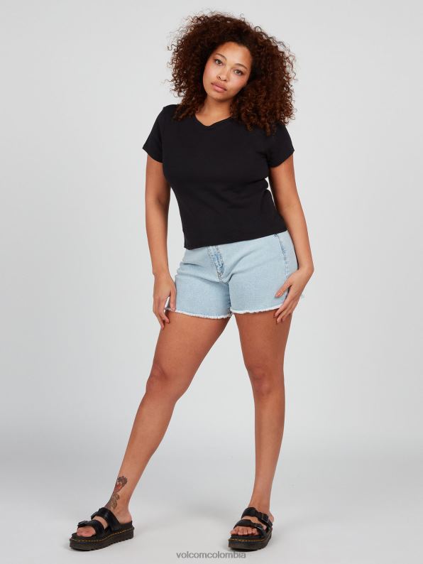 una de cada camiseta de manga corta para bebé negro Z44ZX824 ropa mujer