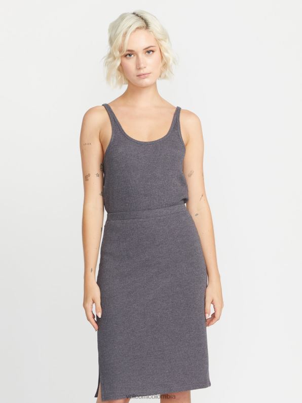 vivía en el tanque de costillas del salón negro Z44ZX769 ropa mujer