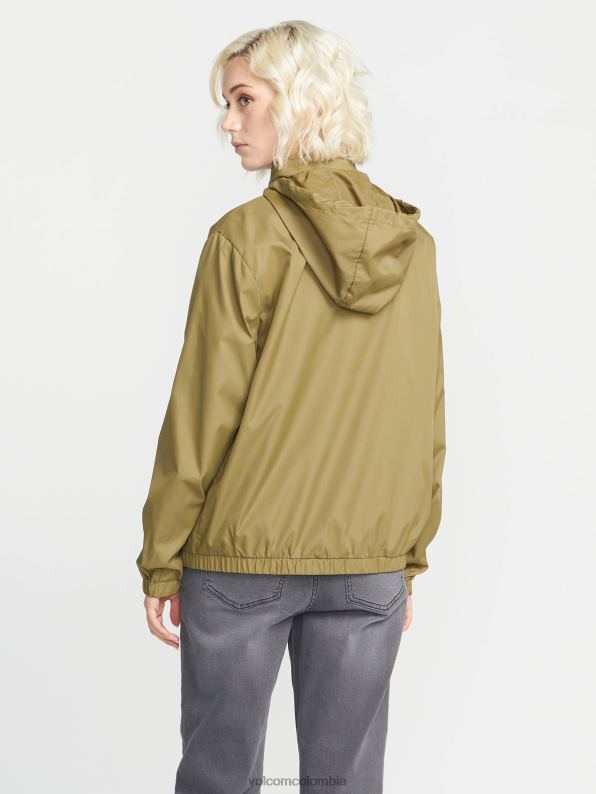 chamarra con cremallera Earth Tripper musgo Z44ZX897 ropa mujer