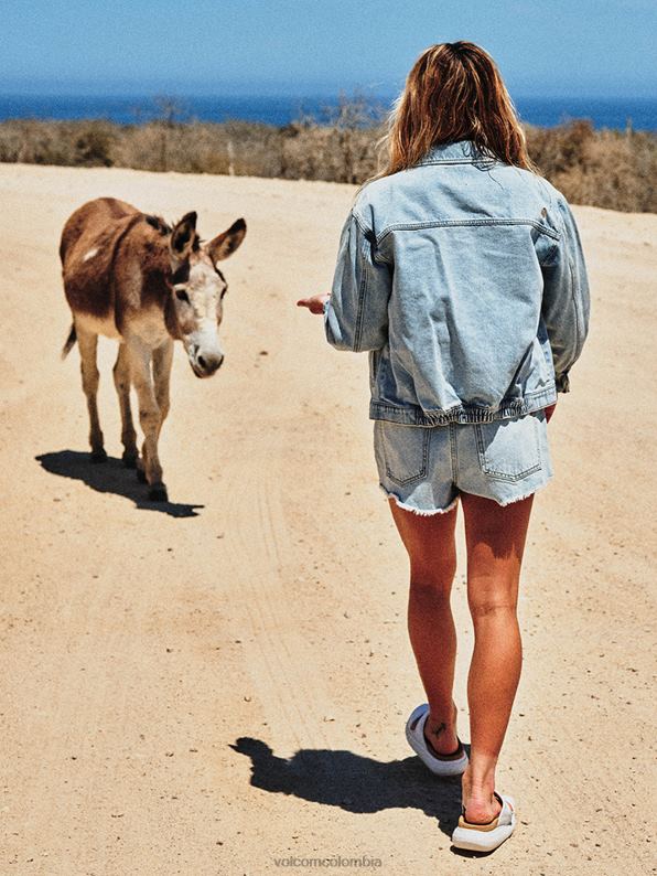 chamarra de mezclilla coco ho hielo Z44ZX891 ropa mujer