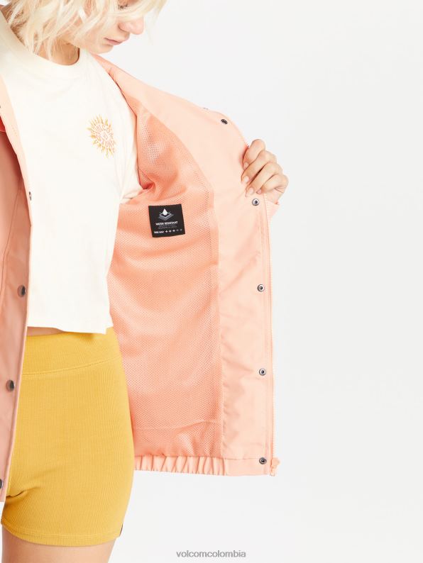 chaqueta de piedra enemiga coral Z44ZX903 ropa mujer