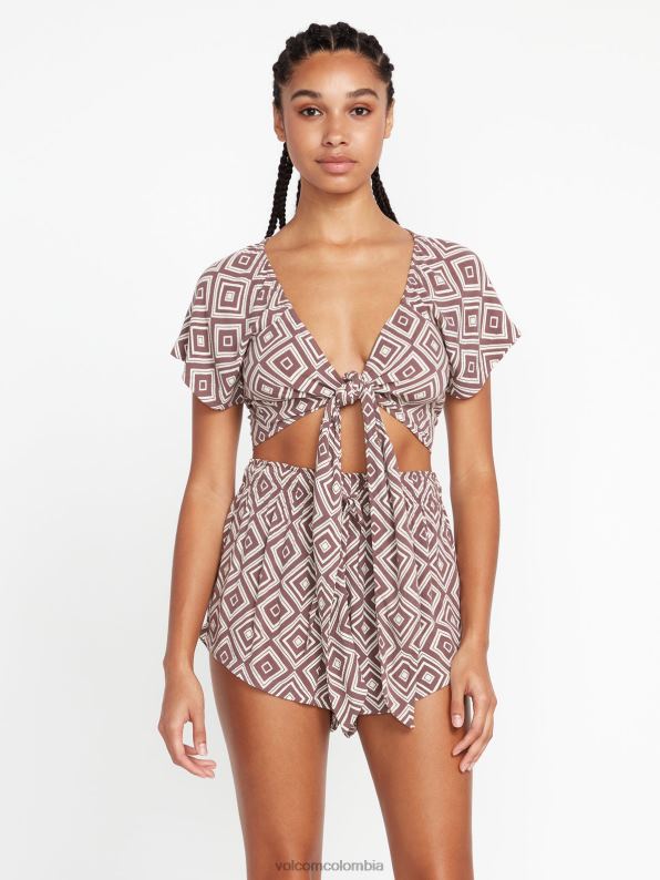 top retrospectáculo pizarra gris Z44ZX816 ropa mujer