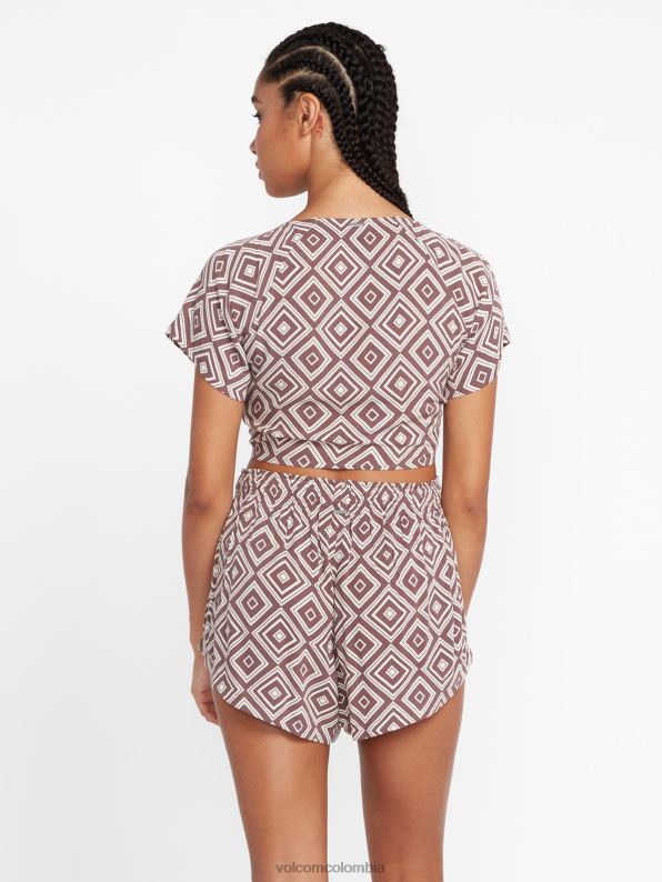 top retrospectáculo pizarra gris Z44ZX816 ropa mujer