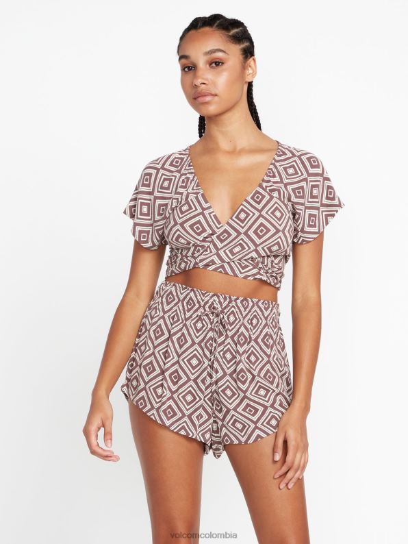 top retrospectáculo pizarra gris Z44ZX816 ropa mujer