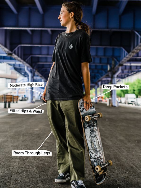Pantalones skate mujer on sale