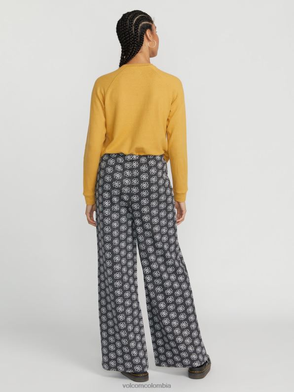 pantalones de bebé margarita negro Z44ZX926 ropa mujer