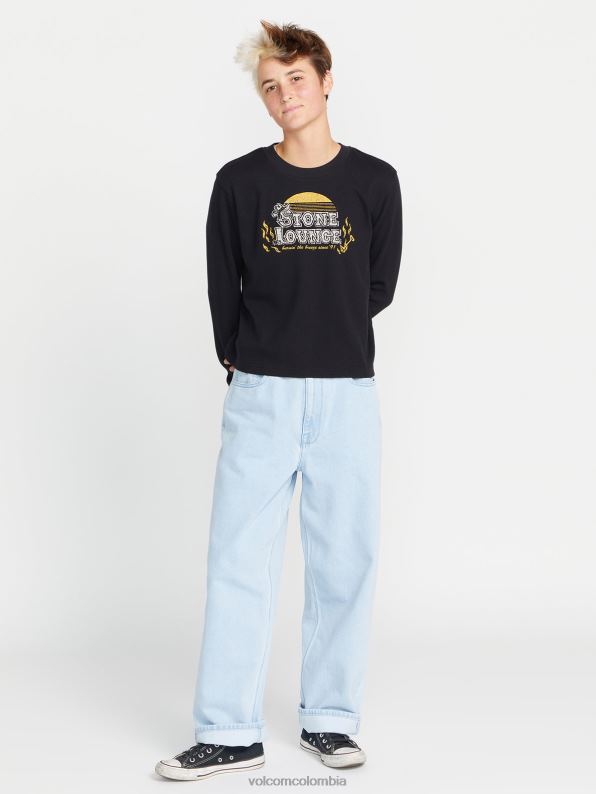 pantalones de mezclilla azul claro Z44ZX918 ropa mujer