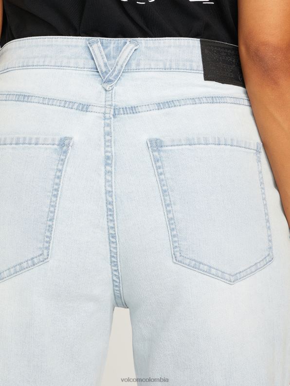 pantalones de tiro alto con escalón de piedra toda la luz de piedra Z44ZX940 ropa mujer