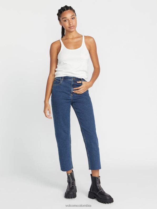 pantalones rectos colocados antiguo Z44ZX925 ropa mujer