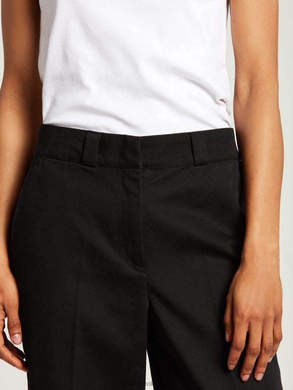 qué pantalones chinos negro Z44ZX970 ropa mujer