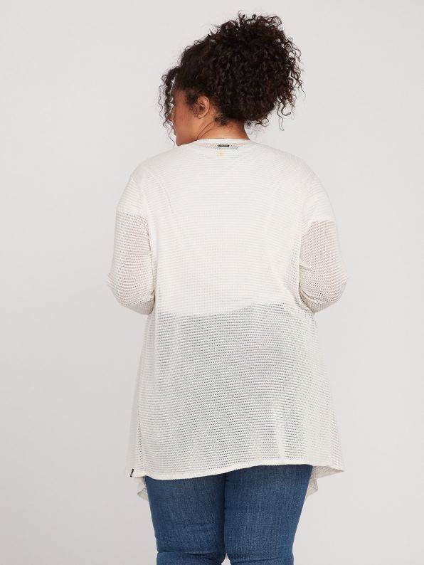 cárdigan cruzado de tallas grandes go go avena Z44ZX868 ropa mujer