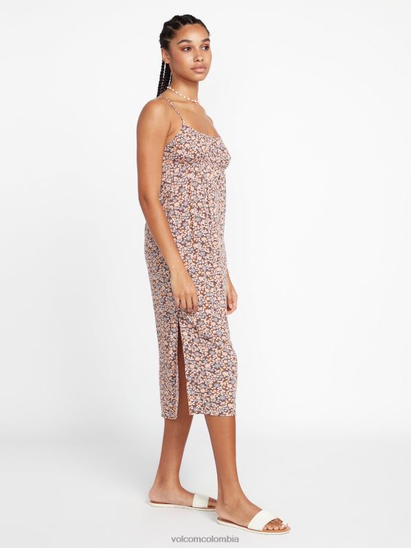 nuevo vestido de playa pizarra gris Z44ZX882 ropa mujer