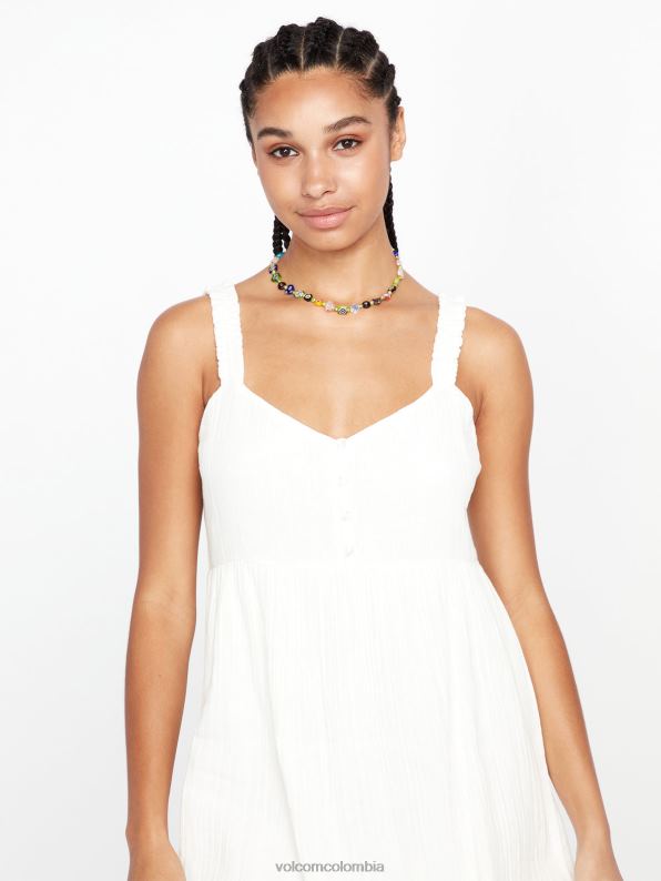 un vestido completo estrella blanca Z44ZX877 ropa mujer