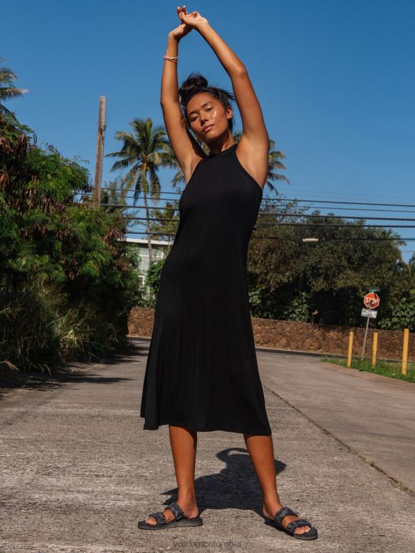 vestido de luz de piedra negro Z44ZX873 ropa mujer