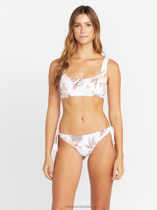 parte de arriba de bikini coco blanco Z44ZX1052 ropa mujer