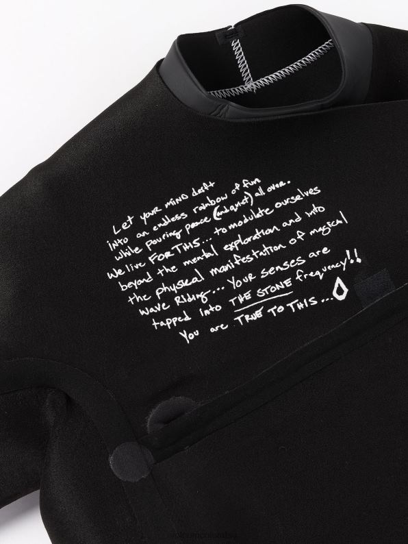 Modulador traje de neopreno de manga corta de 2 mm negro Z44ZX1110 ropa mujer