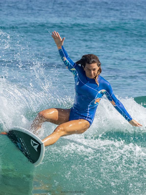 Modulator Traje de neopreno de manga larga de 1 mm con cremallera en la espalda Armada Z44ZX1108 ropa mujer