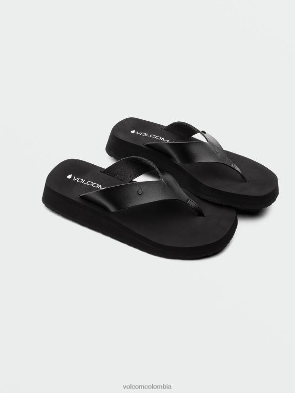 sandalias de plataforma no ur moms negro Z44ZX987 calzado mujer