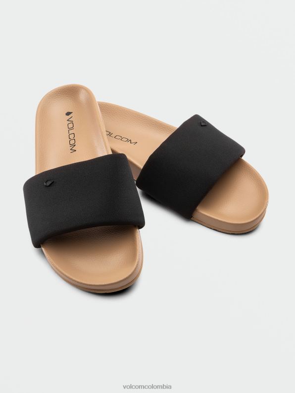 sandalias geniales negro Z44ZX1018 calzado mujer