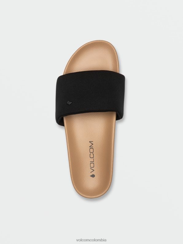 sandalias geniales negro Z44ZX1018 calzado mujer