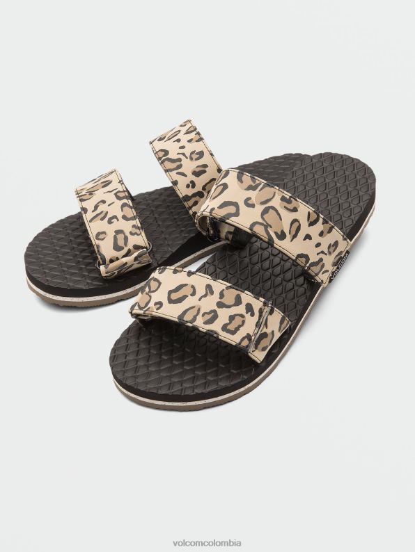 sandalias reclinables ecológicas leopardo Z44ZX1042 calzado mujer