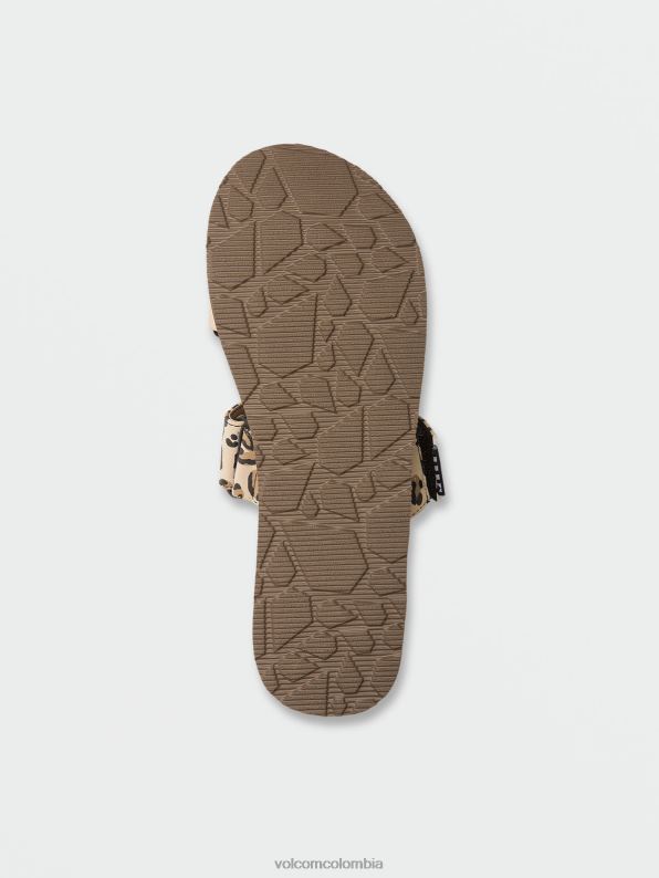 sandalias reclinables ecológicas leopardo Z44ZX1042 calzado mujer