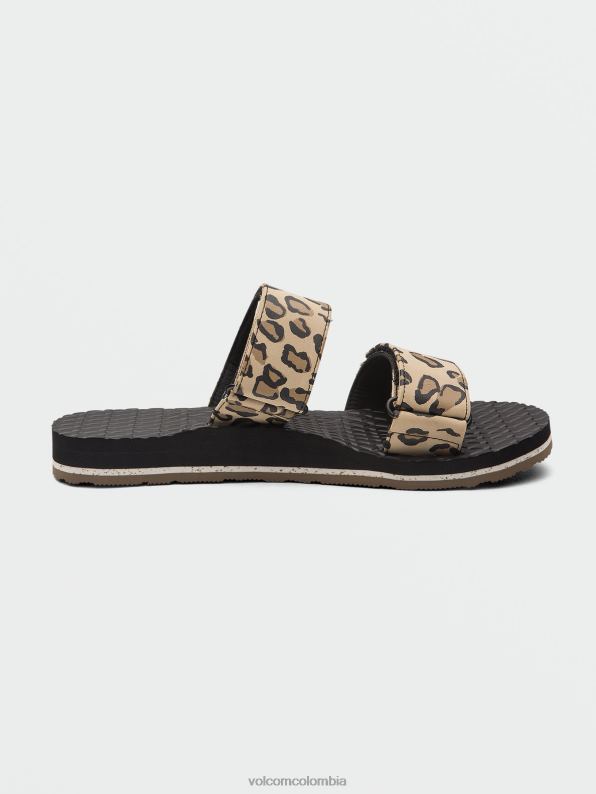 sandalias reclinables ecológicas leopardo Z44ZX1042 calzado mujer
